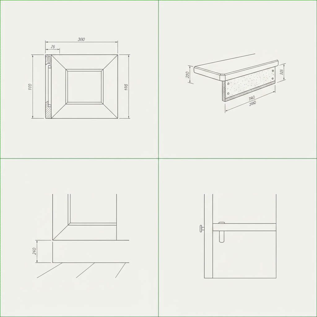 Casework & Countertop Details Library